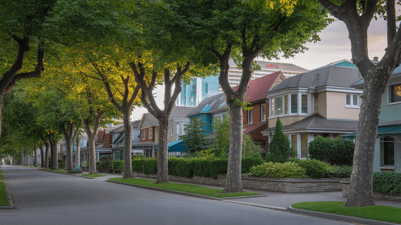 Bayview Village neighborhood in Toronto