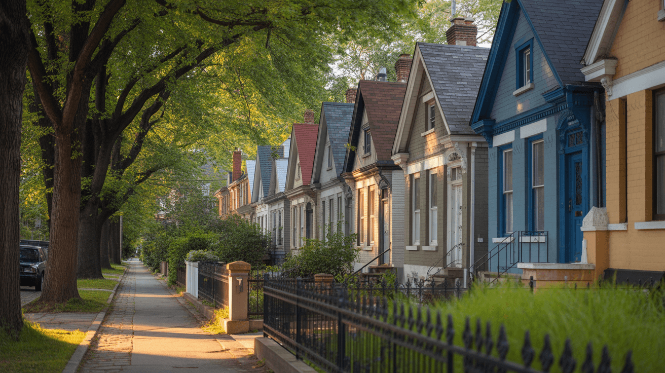 Blake-Jones neighborhood in Toronto
