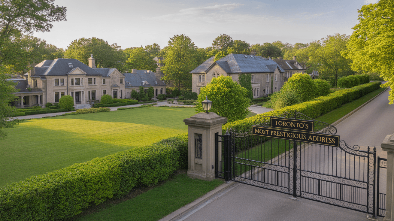 Bridle Path-Sunnybrook-York Mills neighborhood in Toronto
