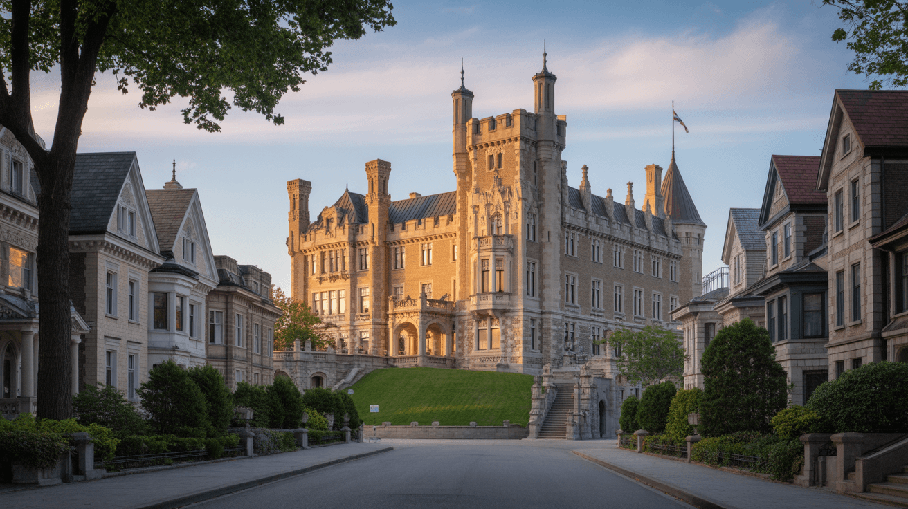 Casa Loma neighborhood in Toronto