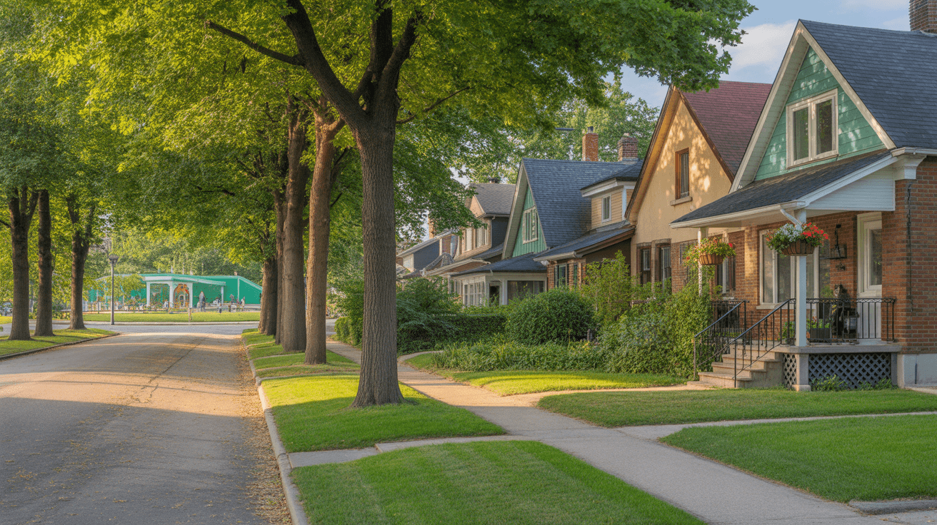 East L'Amoreaux neighborhood in Toronto