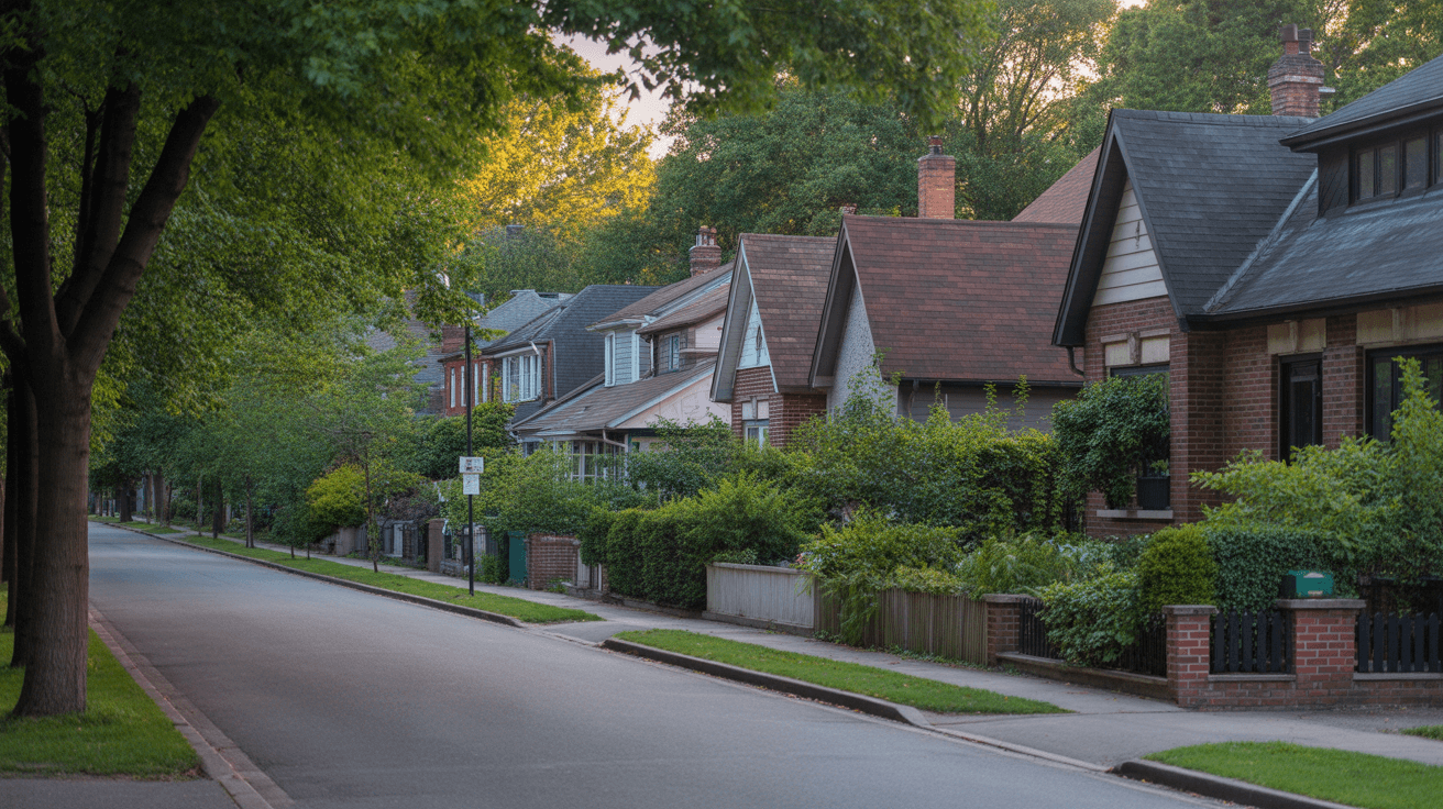 Fenside-Parkwoods neighborhood in Toronto