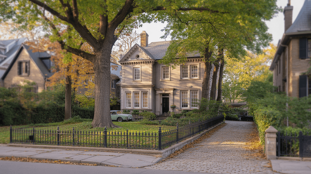 Forest Hill North neighborhood in Toronto