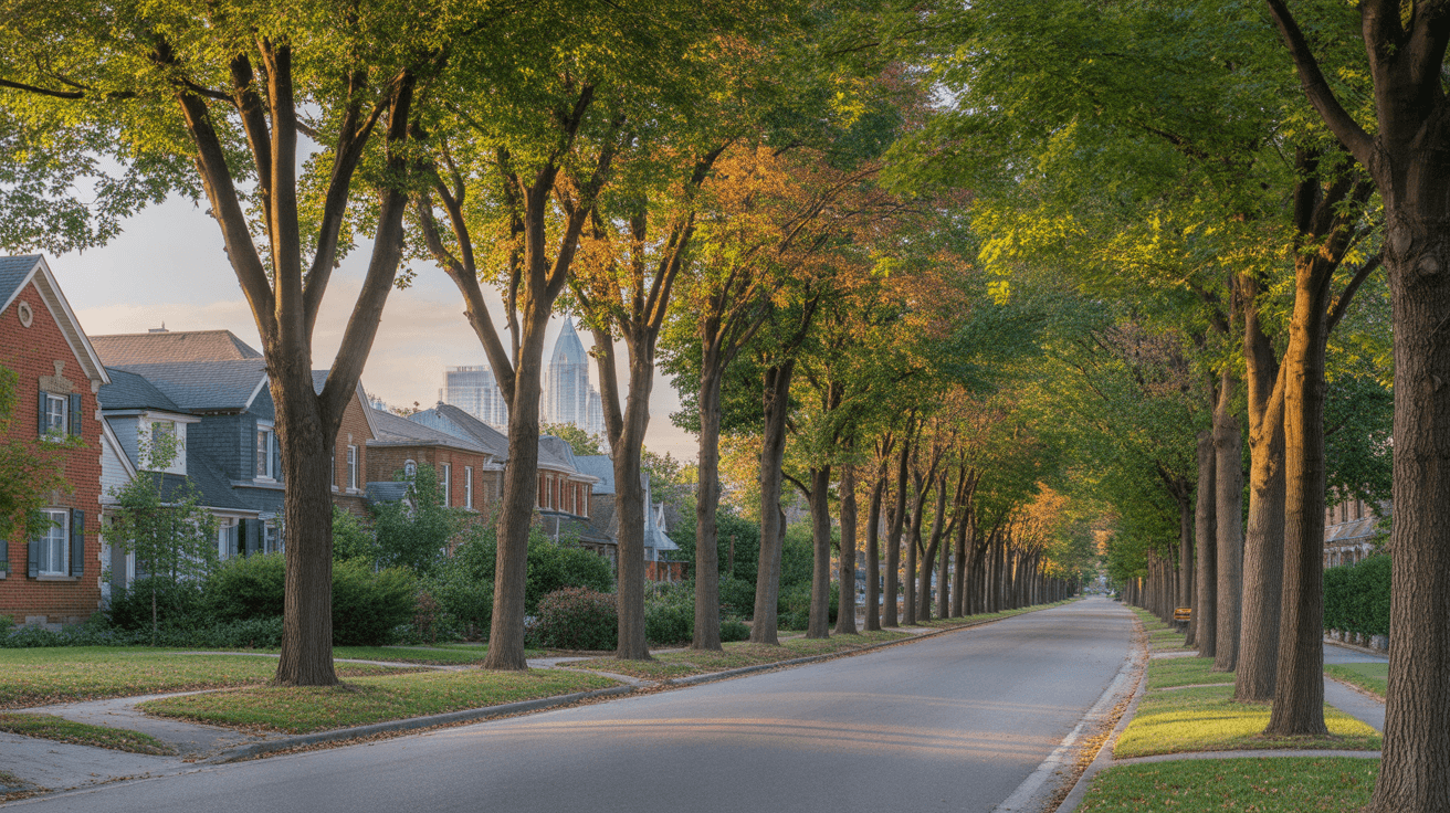 Henry Farm neighborhood in Toronto