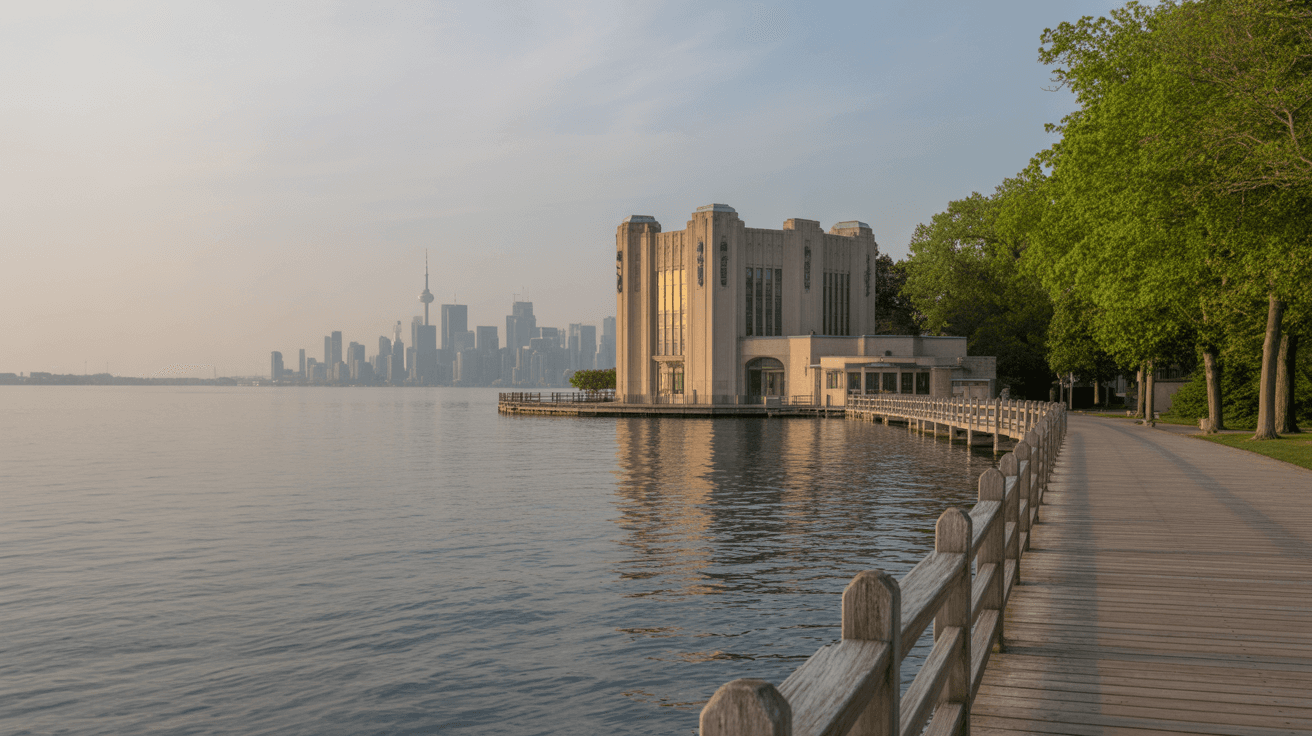 High Park-Swansea neighborhood in Toronto