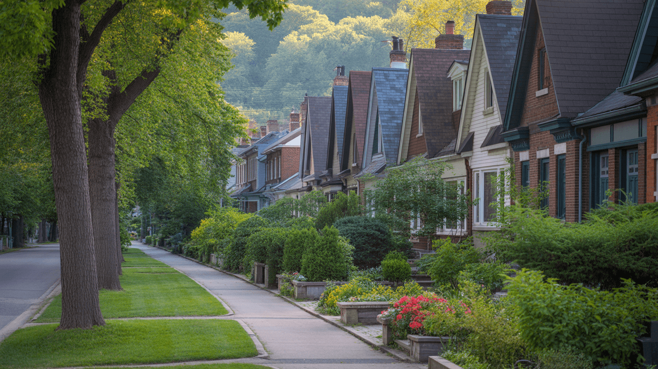 Highland Creek neighborhood in Toronto