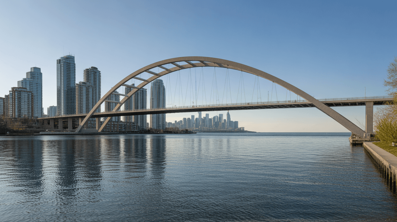 Humber Bay Shores neighborhood in Toronto