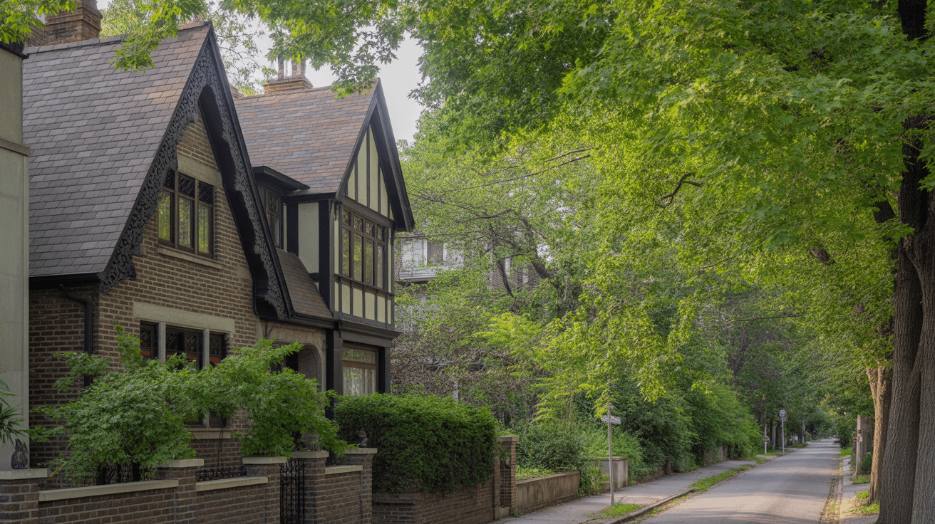 Humewood-Cedarvale neighborhood in Toronto