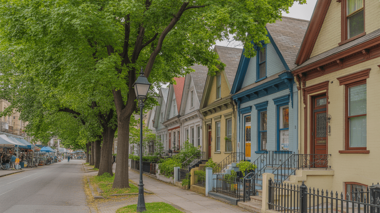 Junction Area neighborhood in Toronto