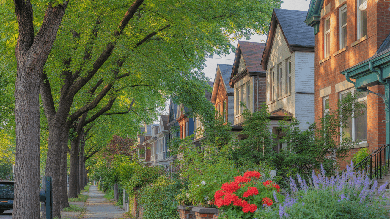 Keelesdale-Eglinton West neighborhood in Toronto