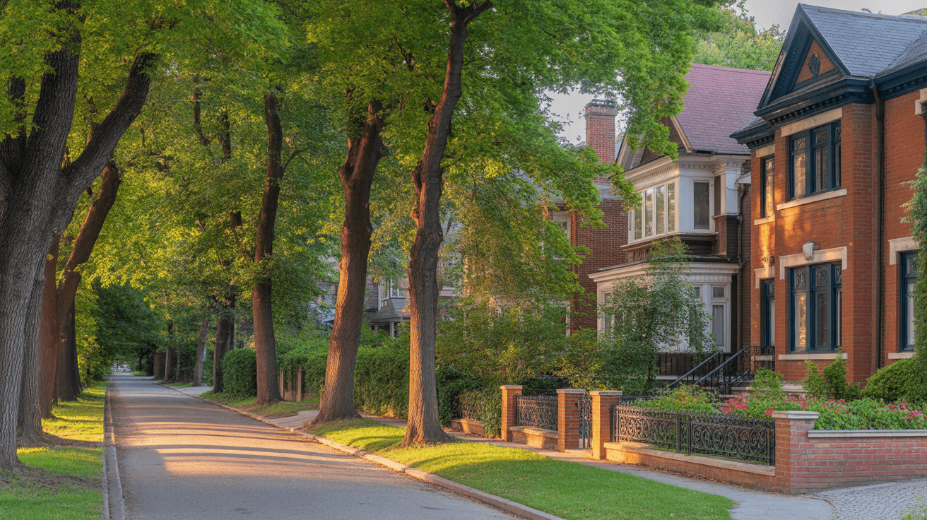 Lawrence Park North neighborhood in Toronto