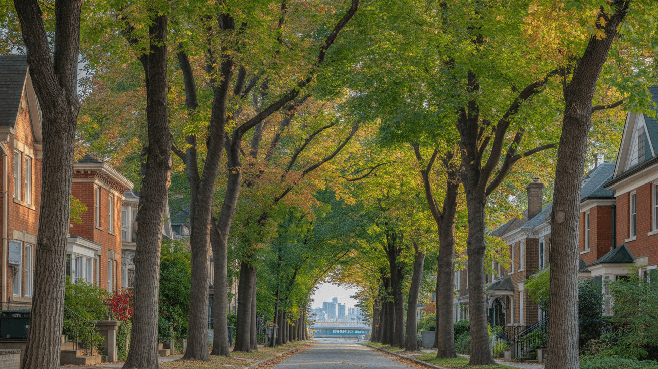 Mount Dennis neighborhood in Toronto