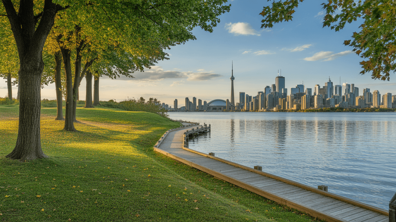 South Riverdale neighborhood in Toronto