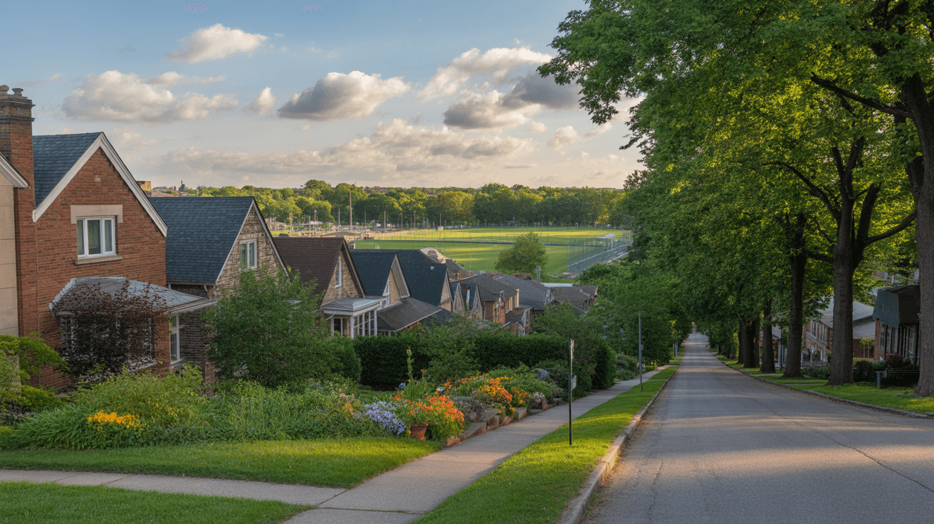Tam O'Shanter-Sullivan neighborhood in Toronto