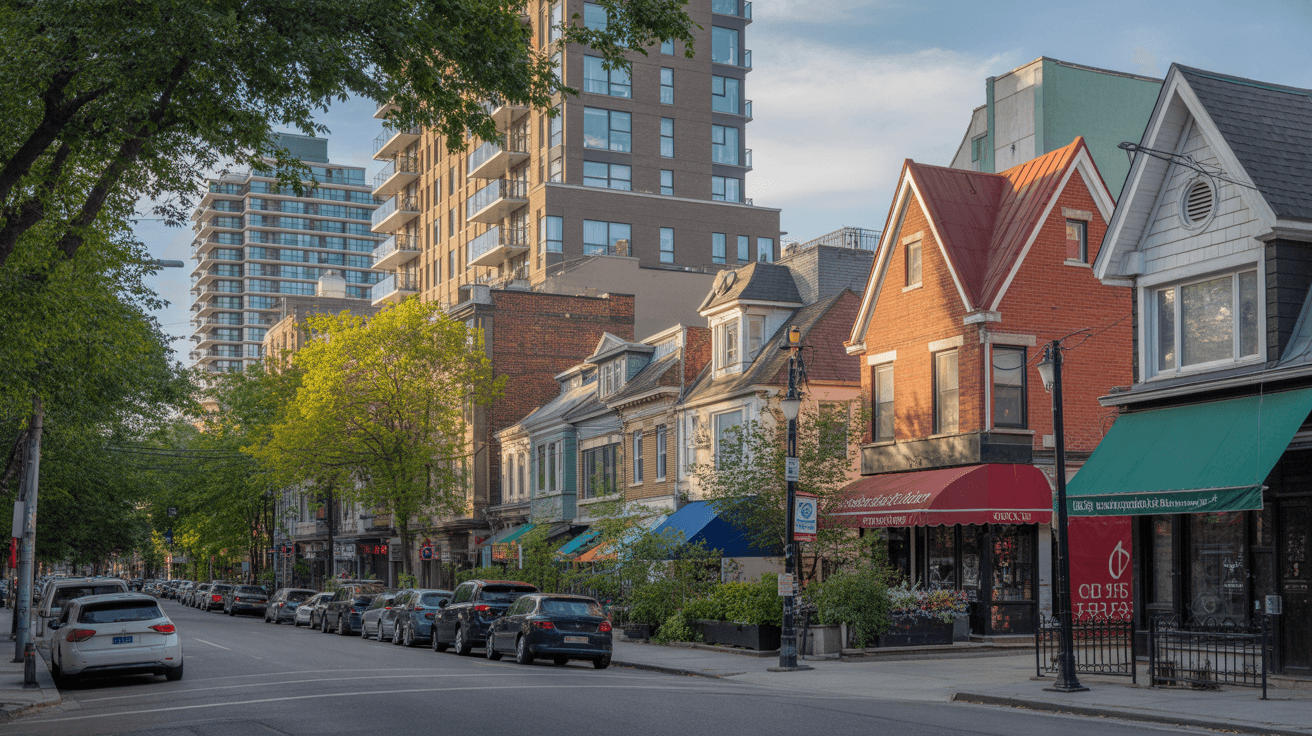 Westminster-Branson neighborhood in Toronto