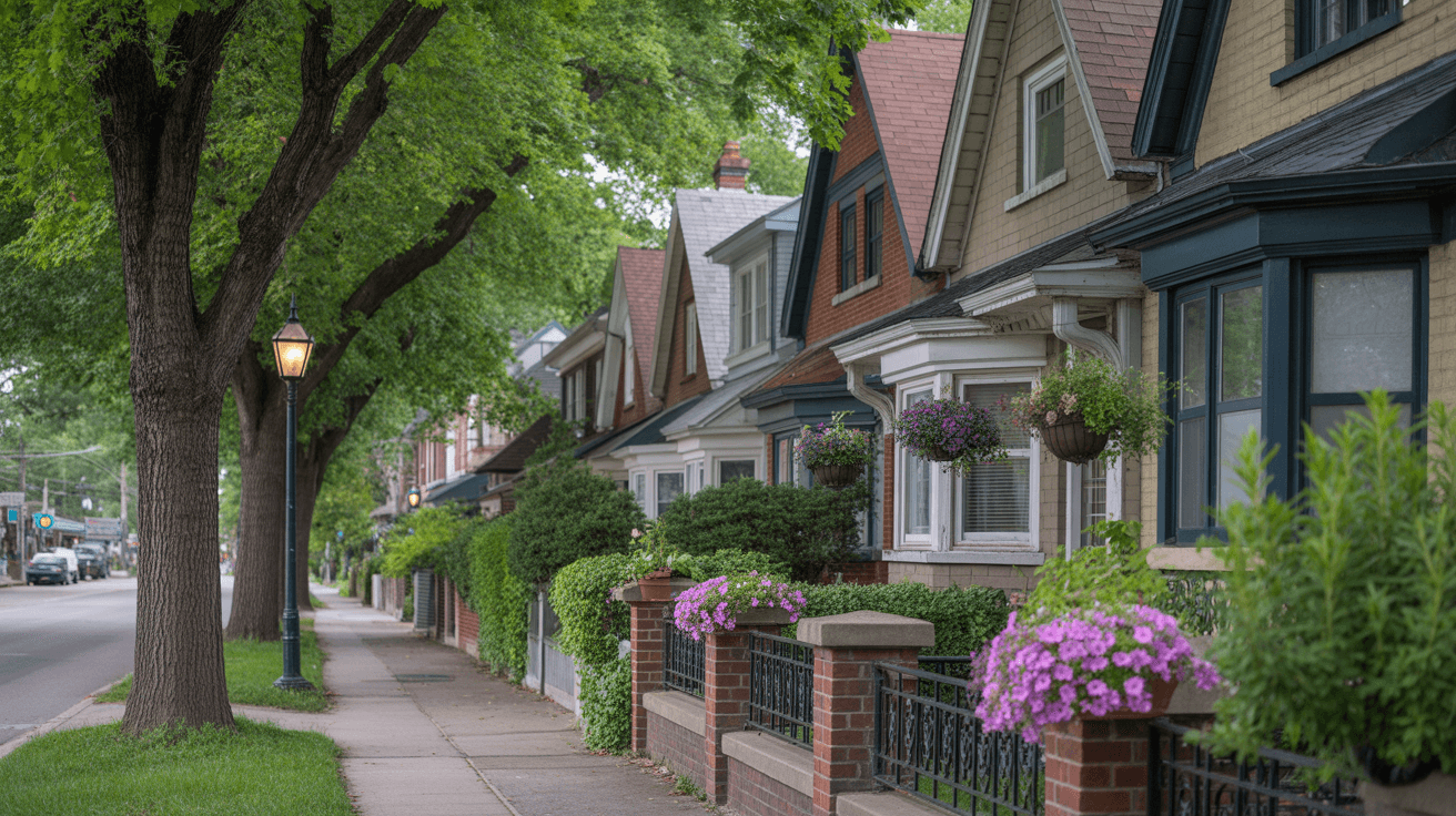Weston-Pelham Park neighborhood in Toronto
