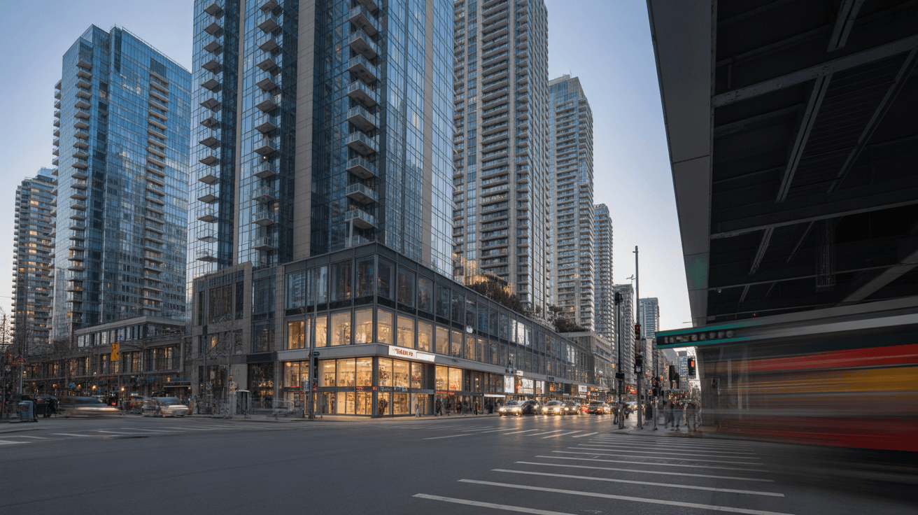 Yonge-Doris neighborhood in Toronto