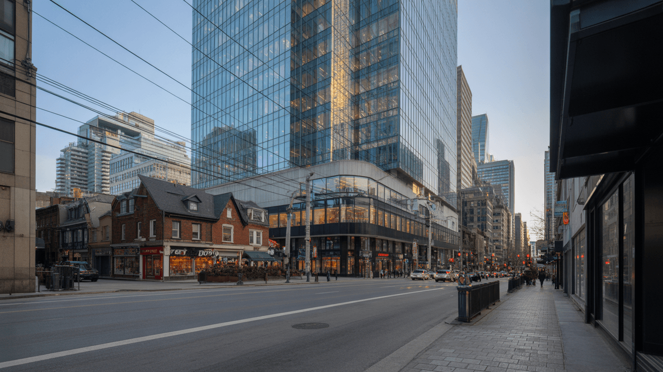 Yonge-Eglinton neighborhood in Toronto