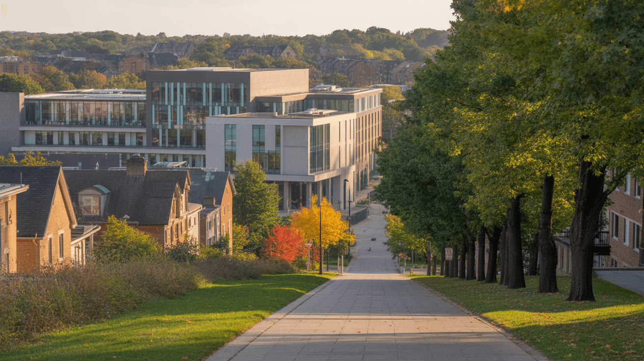 York University Heights neighborhood in Toronto