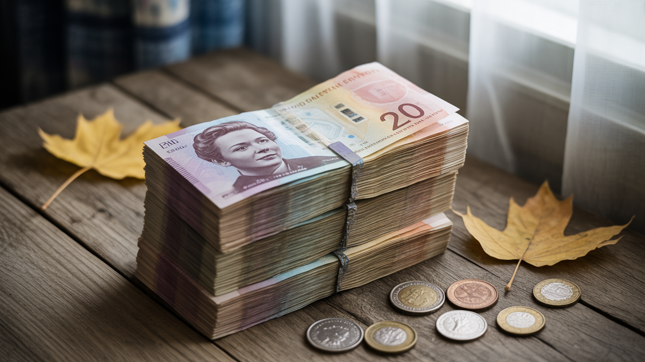 Toronto's skyline panorama from the waterfront